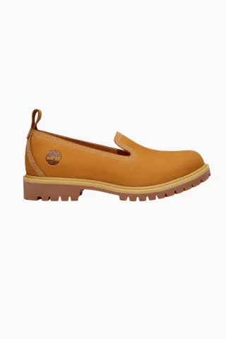 Timberland Slip On Shoe – Wheat Nubuck W med Orange — produktfoto