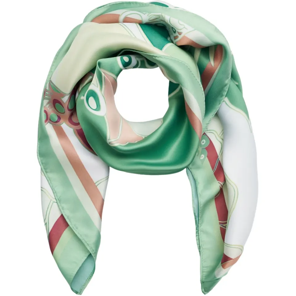 Marta du Château tørklæde MdcFinja BA-Scarf – Green3559 — produktfoto