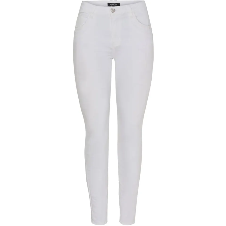 Marta du Château jeans Emma 2573-11 – hvid — produktfoto