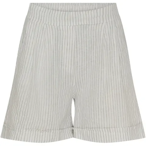 Marta du Château shorts MdcSophia – Panna Grey Stripe — produktfoto