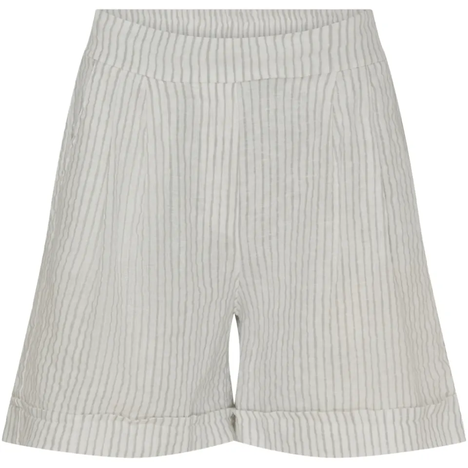 Marta du Château shorts MdcSophia – Panna Grey Stripe — produktfoto