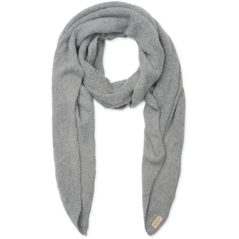 Marta du Château tørklæde MdcSunny 194007 – Light Grey Melange — produktfoto