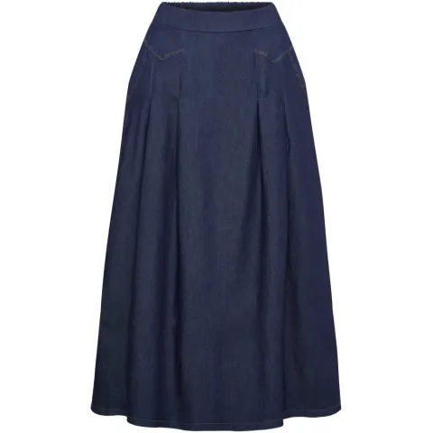 Marta du Château nederdel MdcEriana SW57123 – Dark denim — produktfoto
