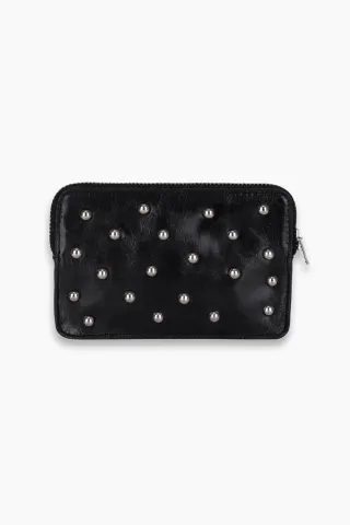 Silfen Studio Studded Pouch – sort — produktfoto