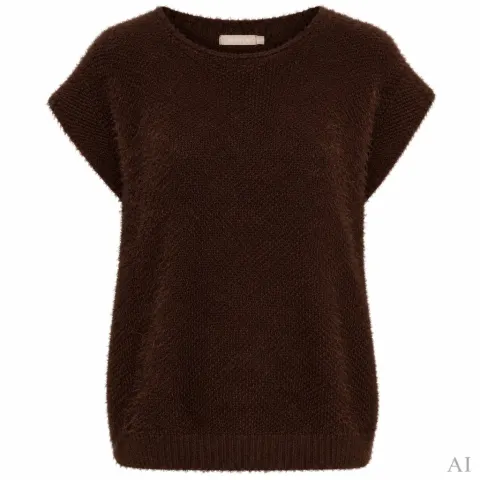 Marta du Château vest MdcLaya 8039 – Marone — produktfoto