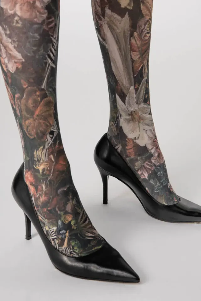Han Kjøbenhavn Stockings – Melancholia Flower — produktfoto