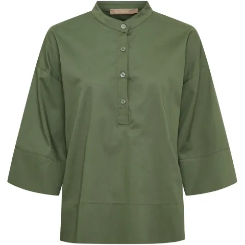 Marta du Château Bluse MdcGinger 8627 – Military — produktfoto