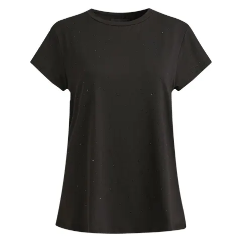 Liberté t-shirt 9581 Alma – BLACK BLACK SIMILI — produktfoto