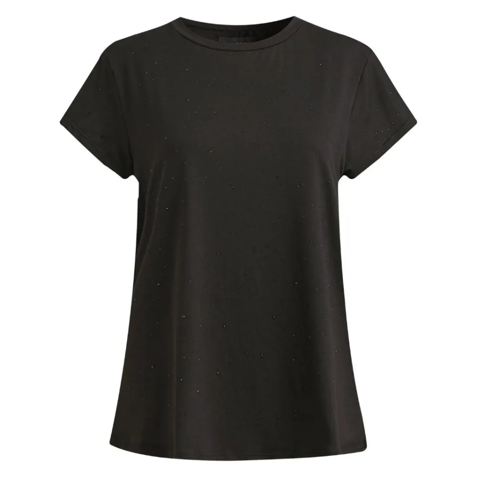 Liberté t-shirt 9581 Alma – BLACK BLACK SIMILI — produktfoto