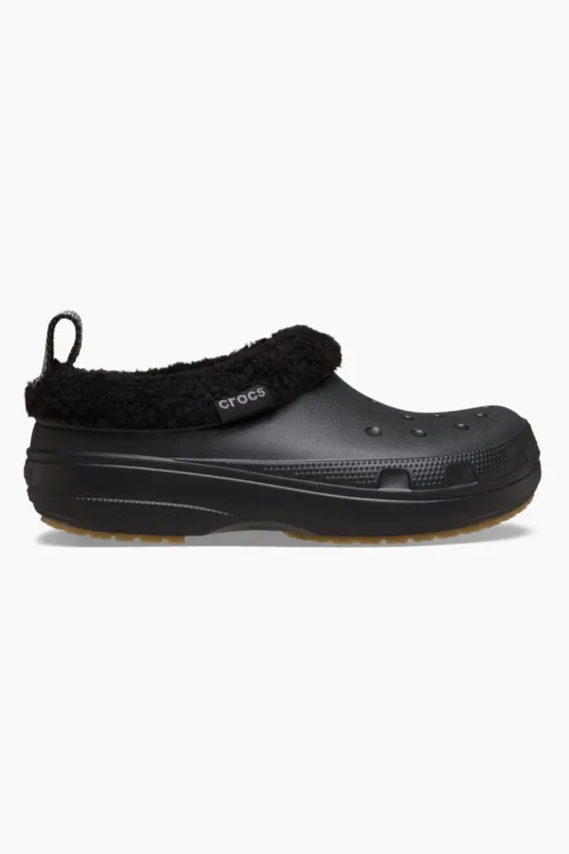 Crocs Classic Lined shorty – sort — produktfoto