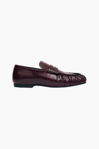 Alohas Aven Rift Burgundy Leather Loafers – Rift Burgundy — produktfoto