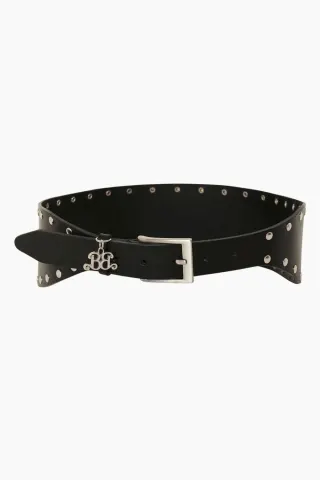 Gestuz BXGgrenee Belt - Black – Barbie X Gestuz — produktfoto