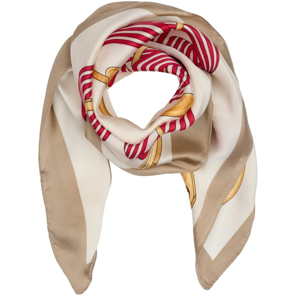 Marta du Château tørklæde MdcJuline FA-Scarf – Red3849 — produktfoto