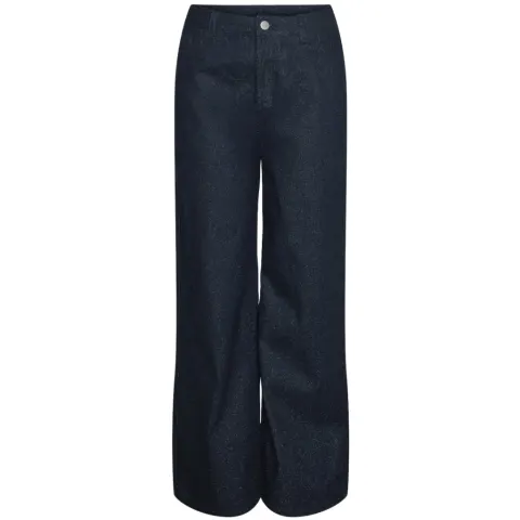 Pieces jeans Pcrevin – Dark Blue Denim — produktfoto