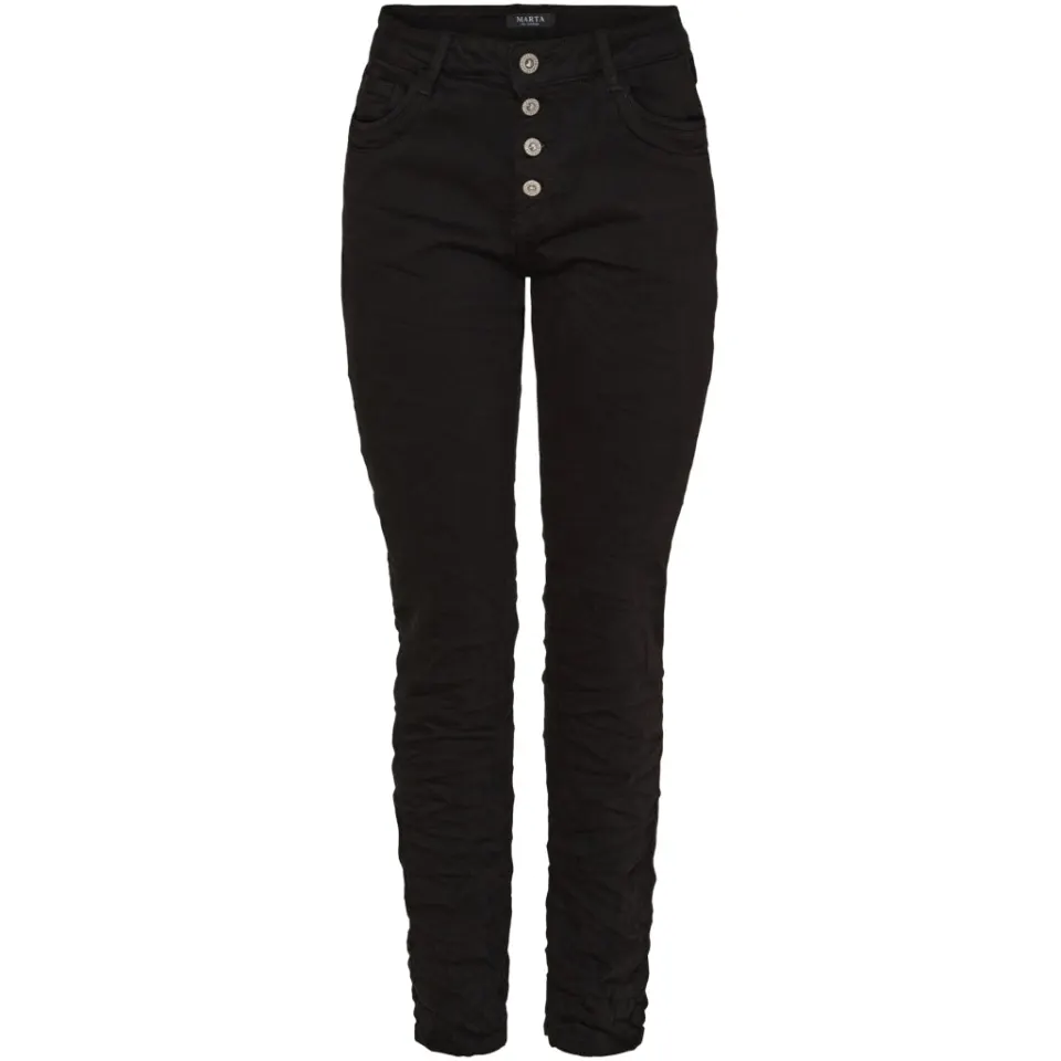 Marta du Château jeans MdcNoma MDC230-8710 – sort — produktfoto