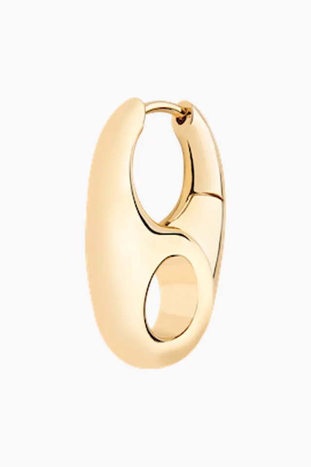 Maria Black Vogue Earring – Goldplated Silver — produktfoto