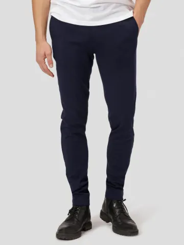 Gnious Amato Solid here Slim bukser – Ultra Dark Navy — produktfoto