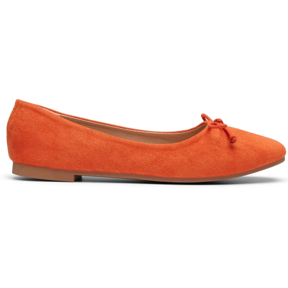Florence ballerina sko DS-1A18 – orange — produktfoto