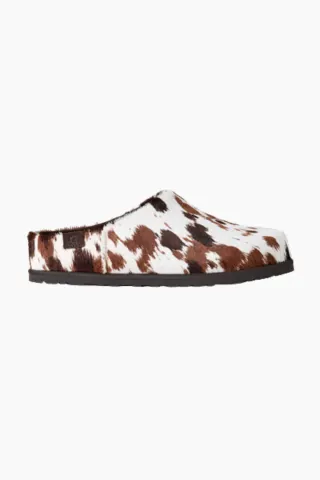UGG W Otzo Western Clog – Brown Multi — produktfoto