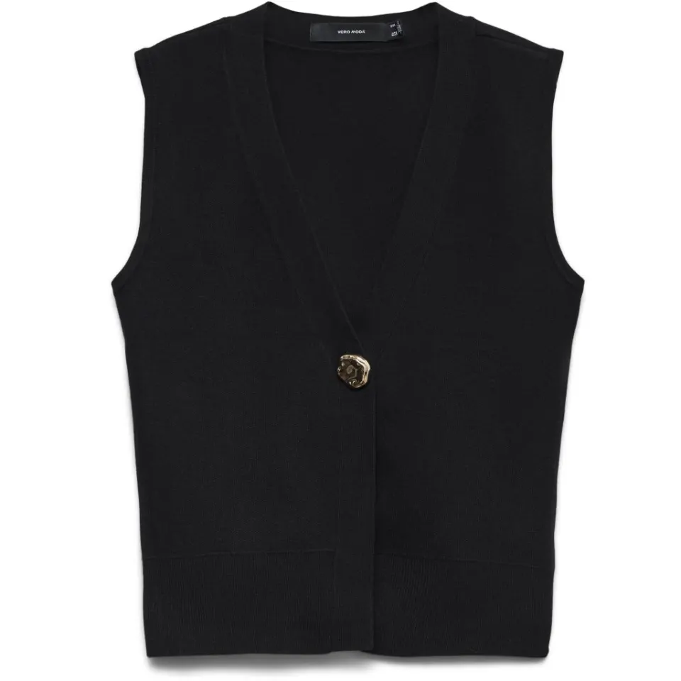 Vero Moda vest Vmagueda – sort — produktfoto
