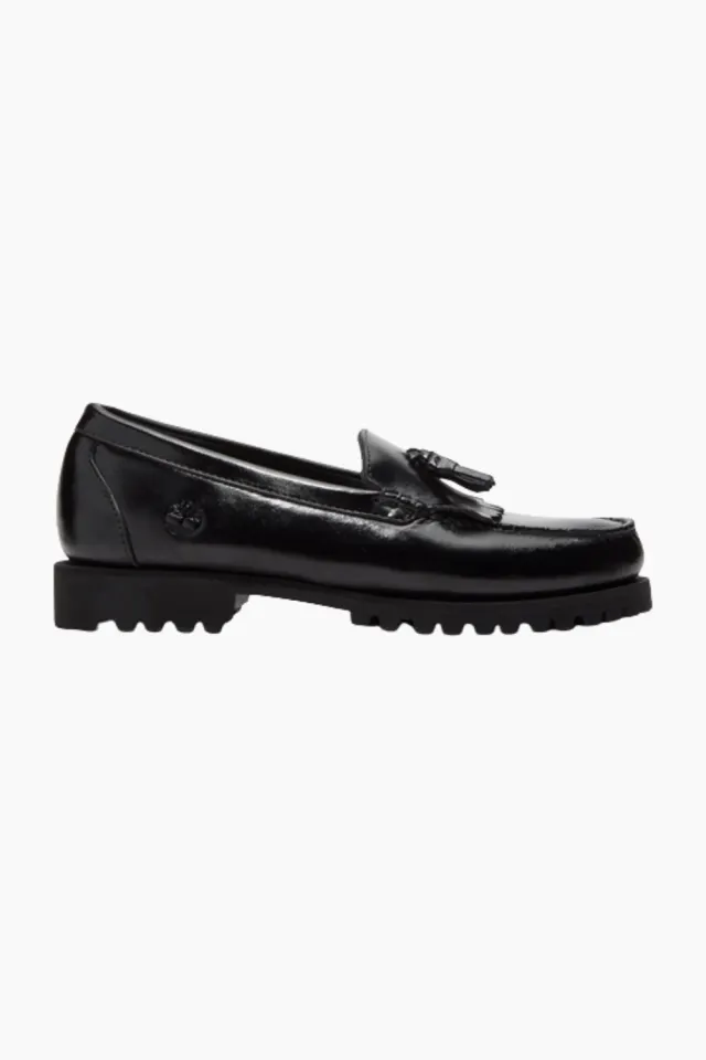 Timberland Authentic Loafer Shoe – Black Full Grain — produktfoto