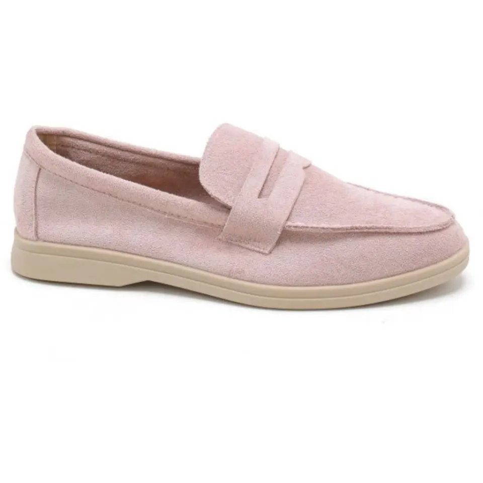 Nille loafers QQ-278 – rosa — produktfoto