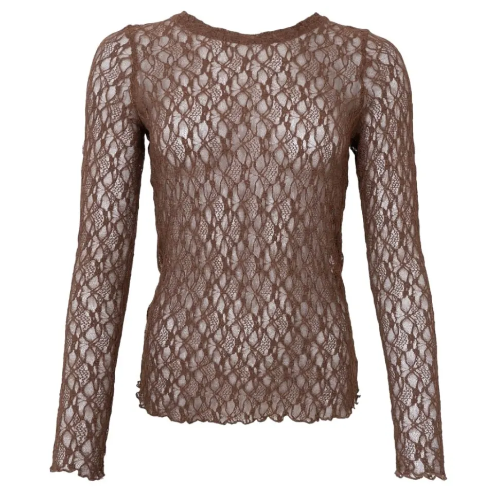 Black Colour bluse Bccecily – Coffee — produktfoto