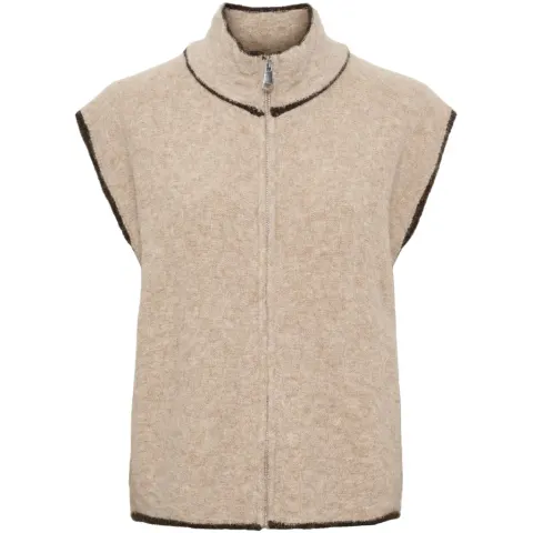 Marta du Château Vest MdcNalina 9985 – camel — produktfoto