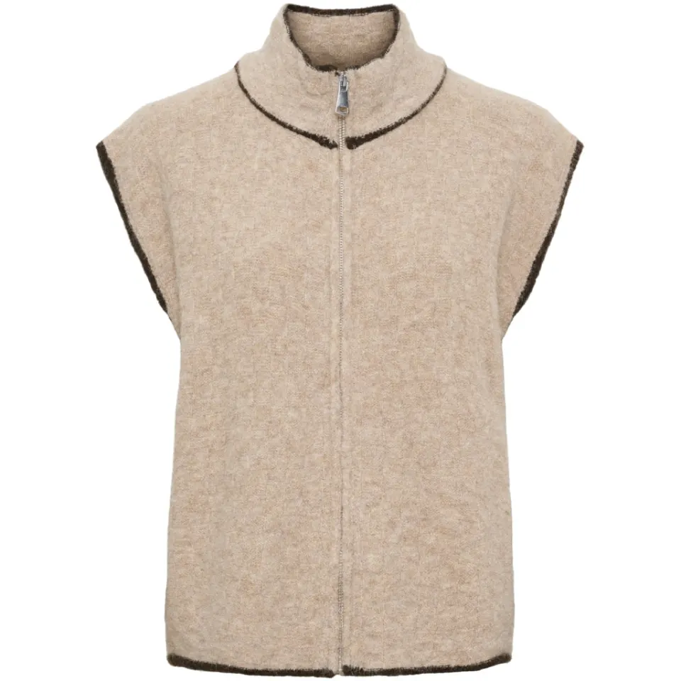 Marta du Château Vest MdcNalina 9985 – camel — produktfoto
