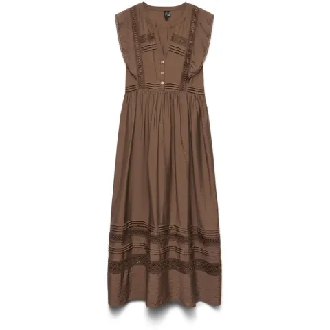 Vero Moda kjole Vmjules – Cocoa Brown — produktfoto