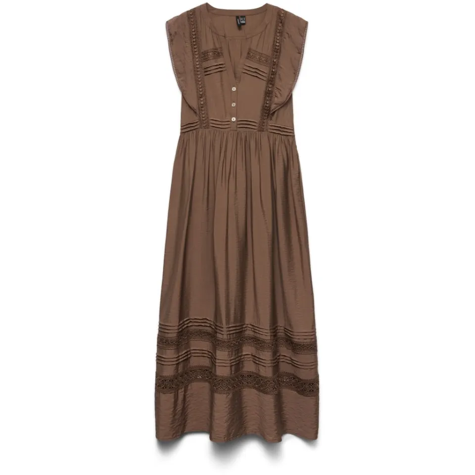 Vero Moda kjole Vmjules – Cocoa Brown — produktfoto