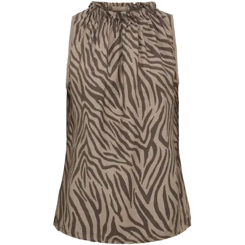 Marta du Château top MdcLucina 2319 Zebra – Fango — produktfoto