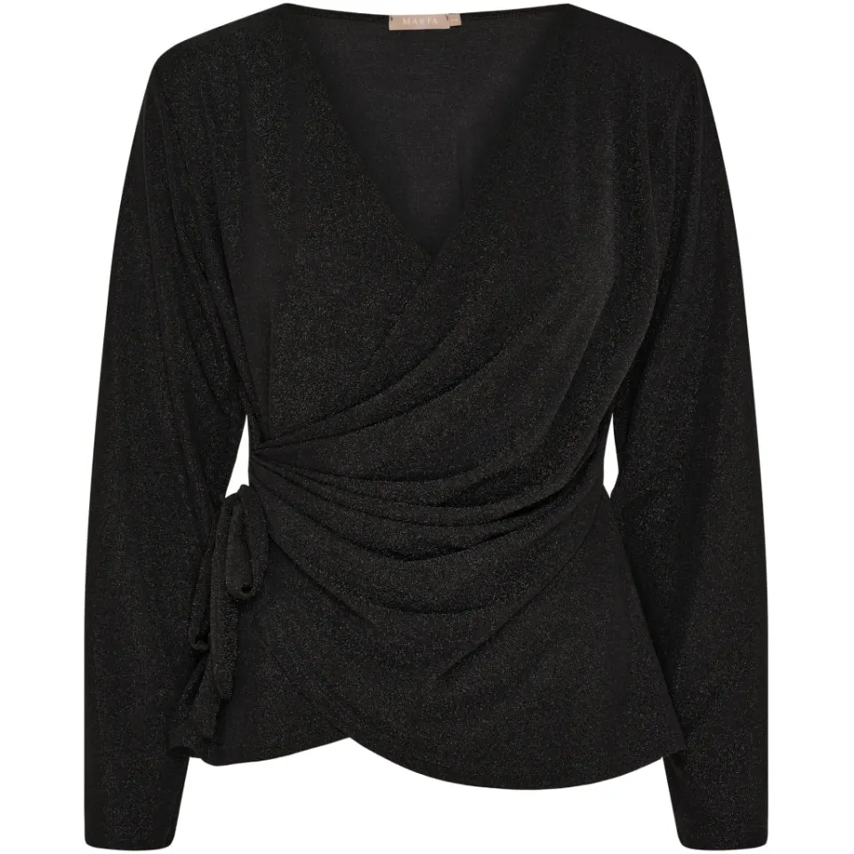 Marta du Château bluse MdcAndi 1612 – sort — produktfoto
