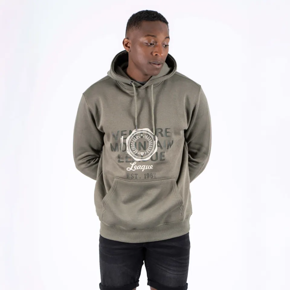 Marcus MAcolin 15 hoodie print sweat – Beetle — produktfoto
