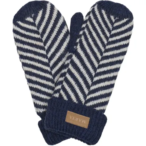 Marta du Château handsker MdcAyana T1208 – Blue/Beige — produktfoto