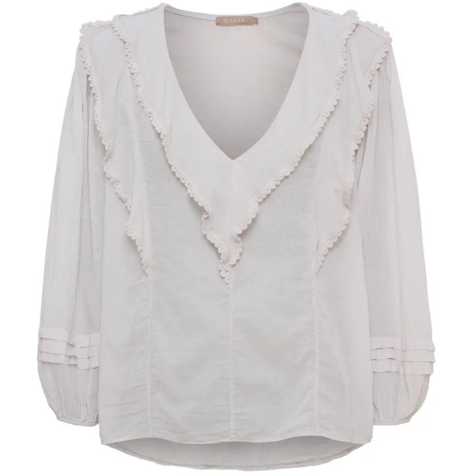 Marta du Château bluse MdcRosamaria TC68179 – Sabbia — produktfoto