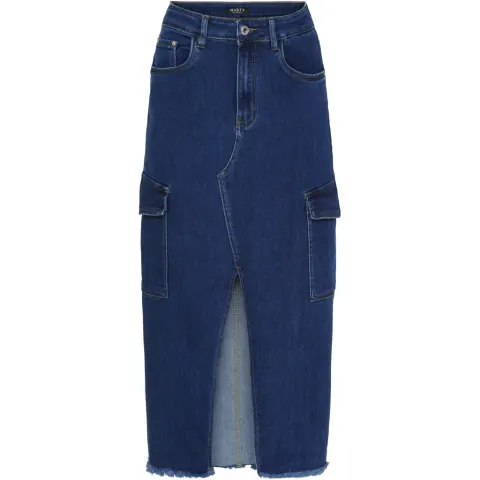 Marta du Château nederdel MdcElena MDC114-JW726 – Denim — produktfoto