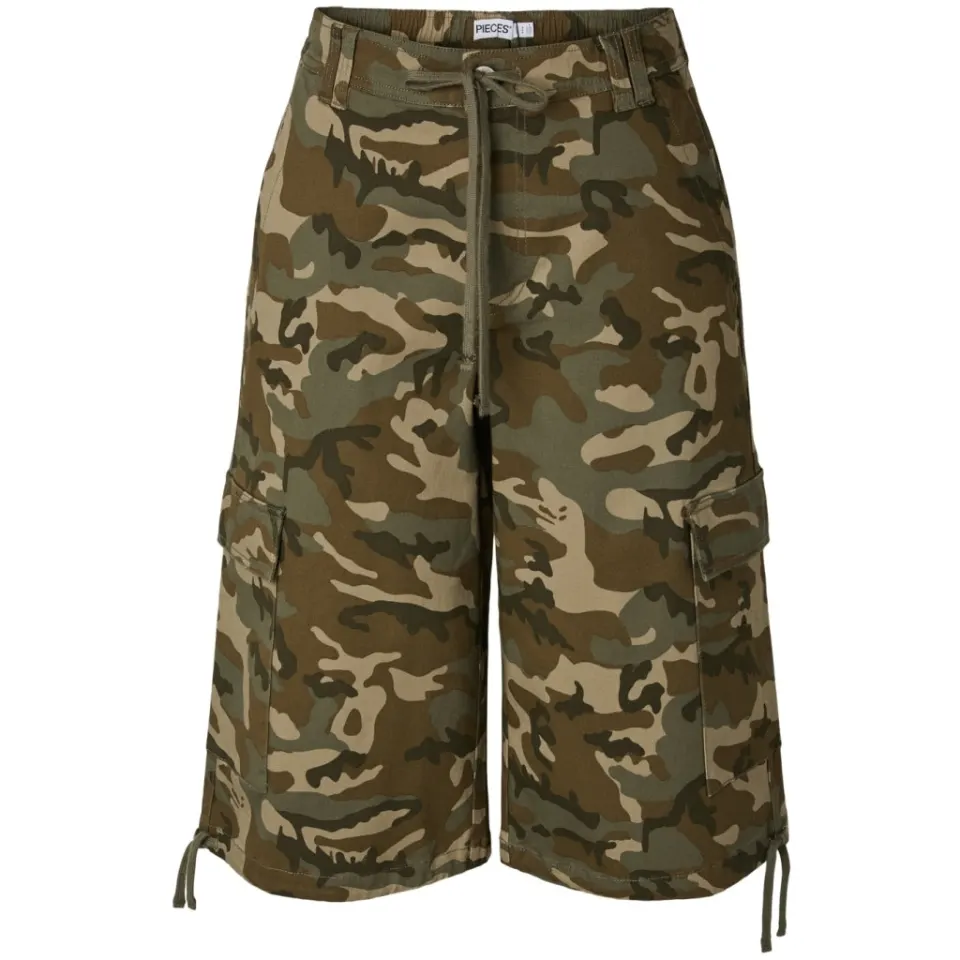 Pieces shorts Pcmimmi – Mermaid CAMOUFLAGE — produktfoto