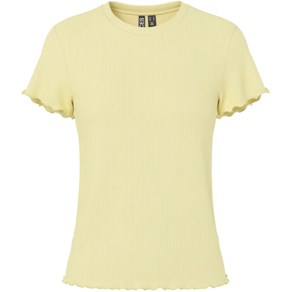 Pieces T-shirt Pcnicca – French Vanilla — produktfoto