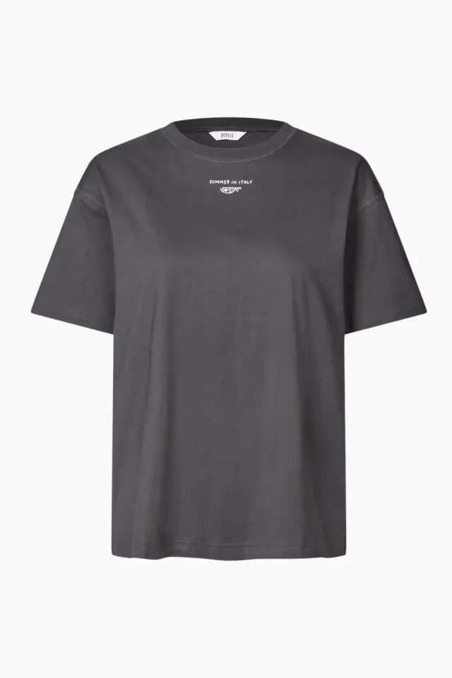 Envii Enkulla SS Tee 5310 – Asphalt Summer — produktfoto