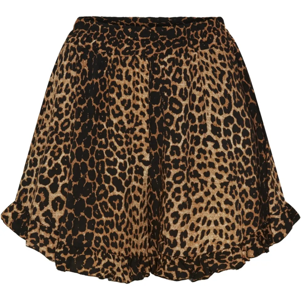 LULULIA Shorts LuNora 2001pv – Leo Print — produktfoto
