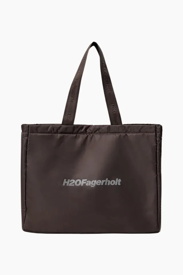 H2O Fagerholt Smart Tote Bag – mørkebrun — produktfoto