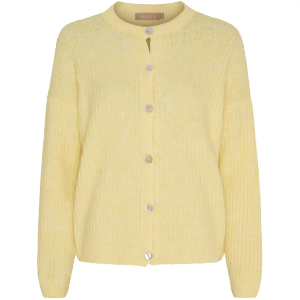 Marta du Château strik MdcFrederikke 21638 – Yellow9516 — produktfoto