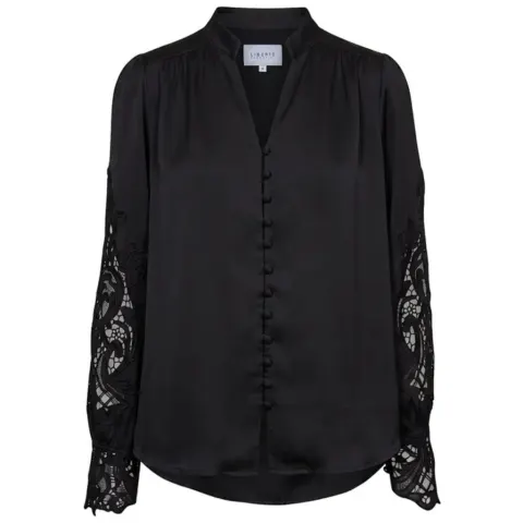 Liberté Bluse Rigmor – sort — produktfoto