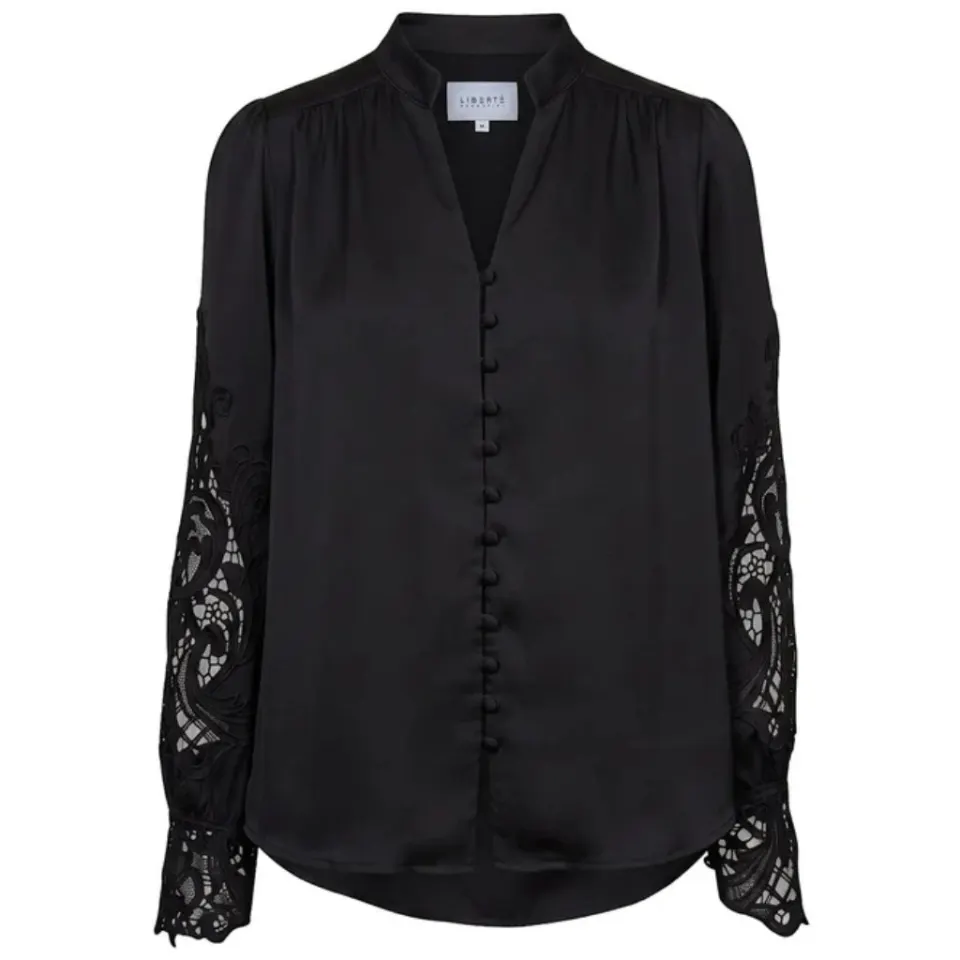 Liberté Bluse Rigmor – sort — produktfoto