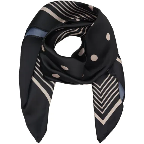 Marta du Château tørklæde MdcFinja BA-Scarf – Black4244 — produktfoto