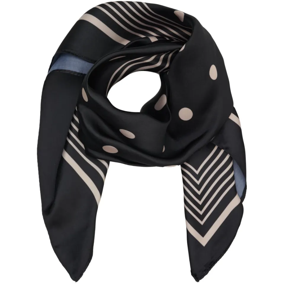 Marta du Château tørklæde MdcFinja BA-Scarf – Black4244 — produktfoto