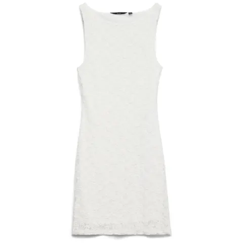 Vero Moda kjole Vmdolly – Snow white — produktfoto