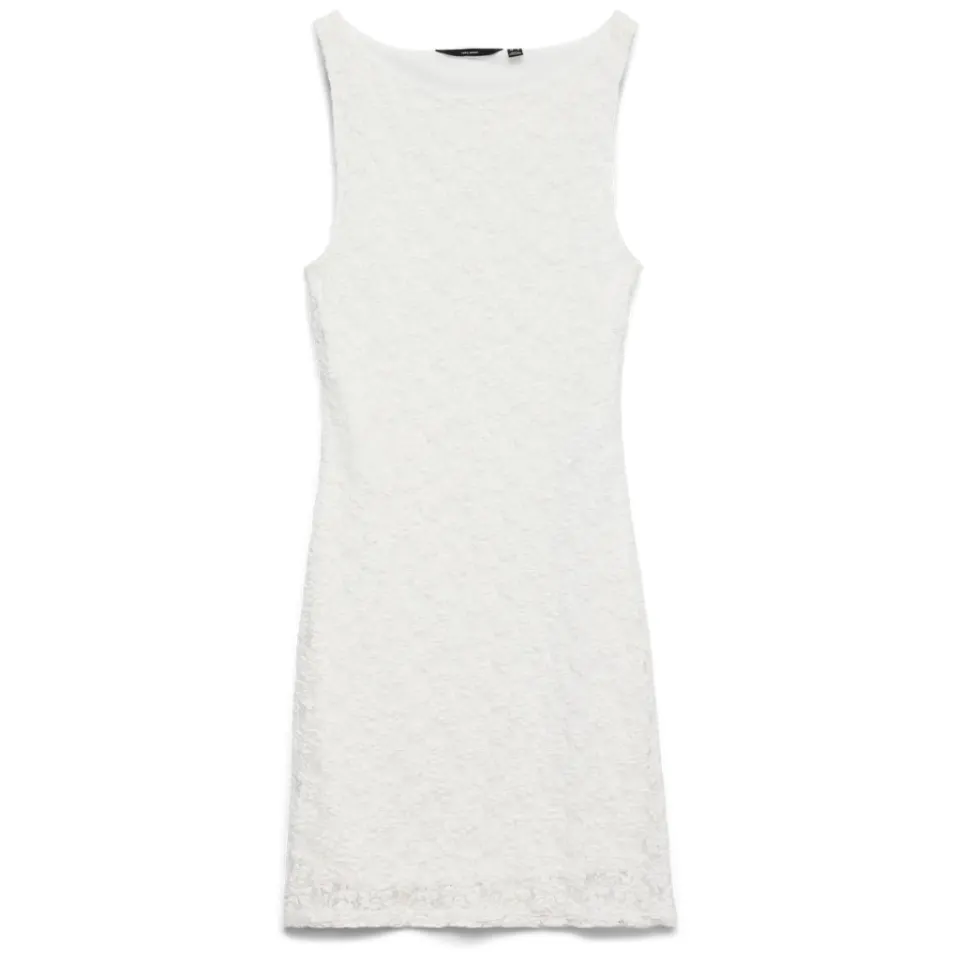 Vero Moda kjole Vmdolly – Snow white — produktfoto