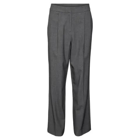 Vero Moda bukser Vmokava – Dark grey melange — produktfoto